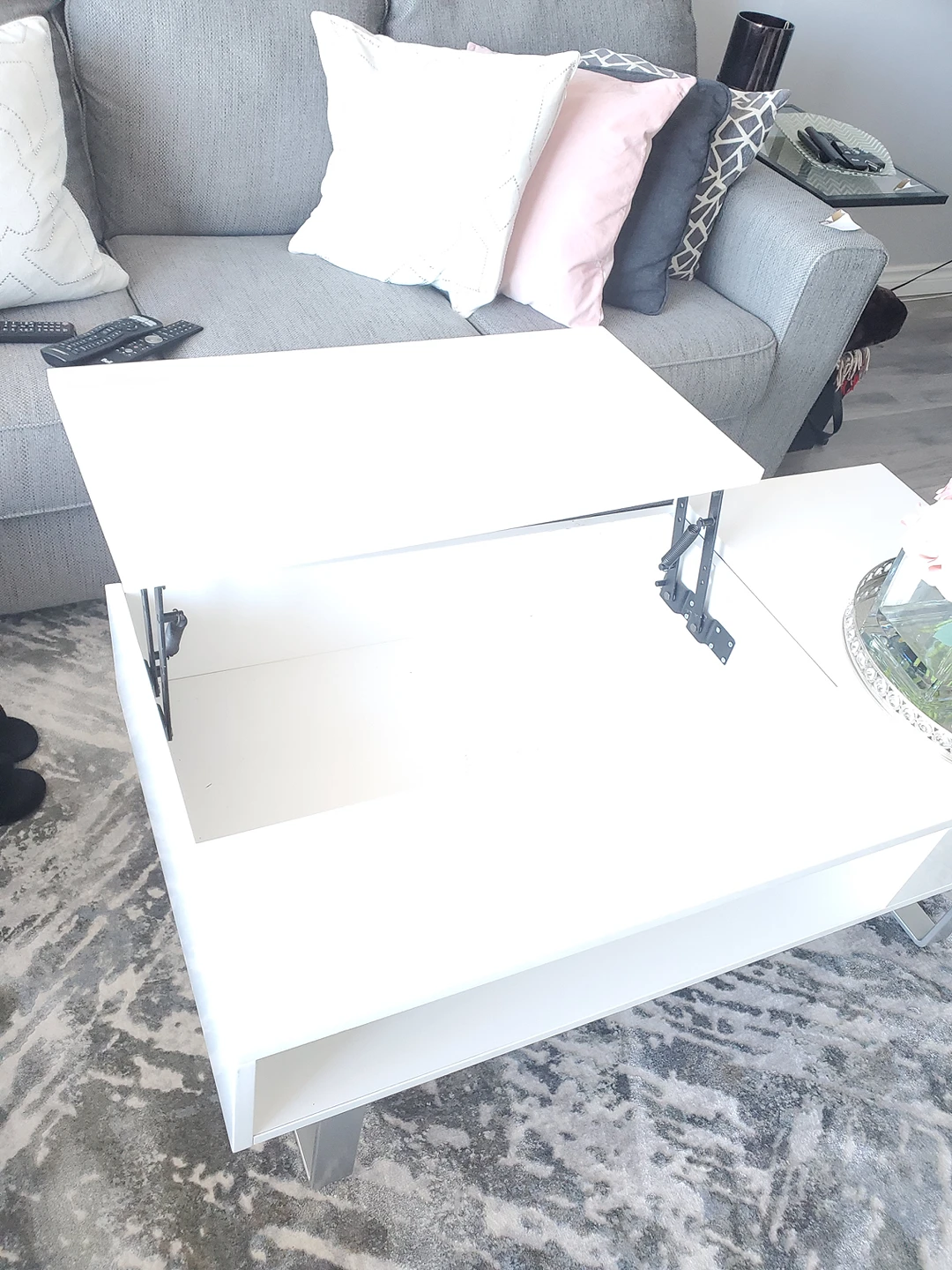 coffee table with hydraulic lift - photo 4