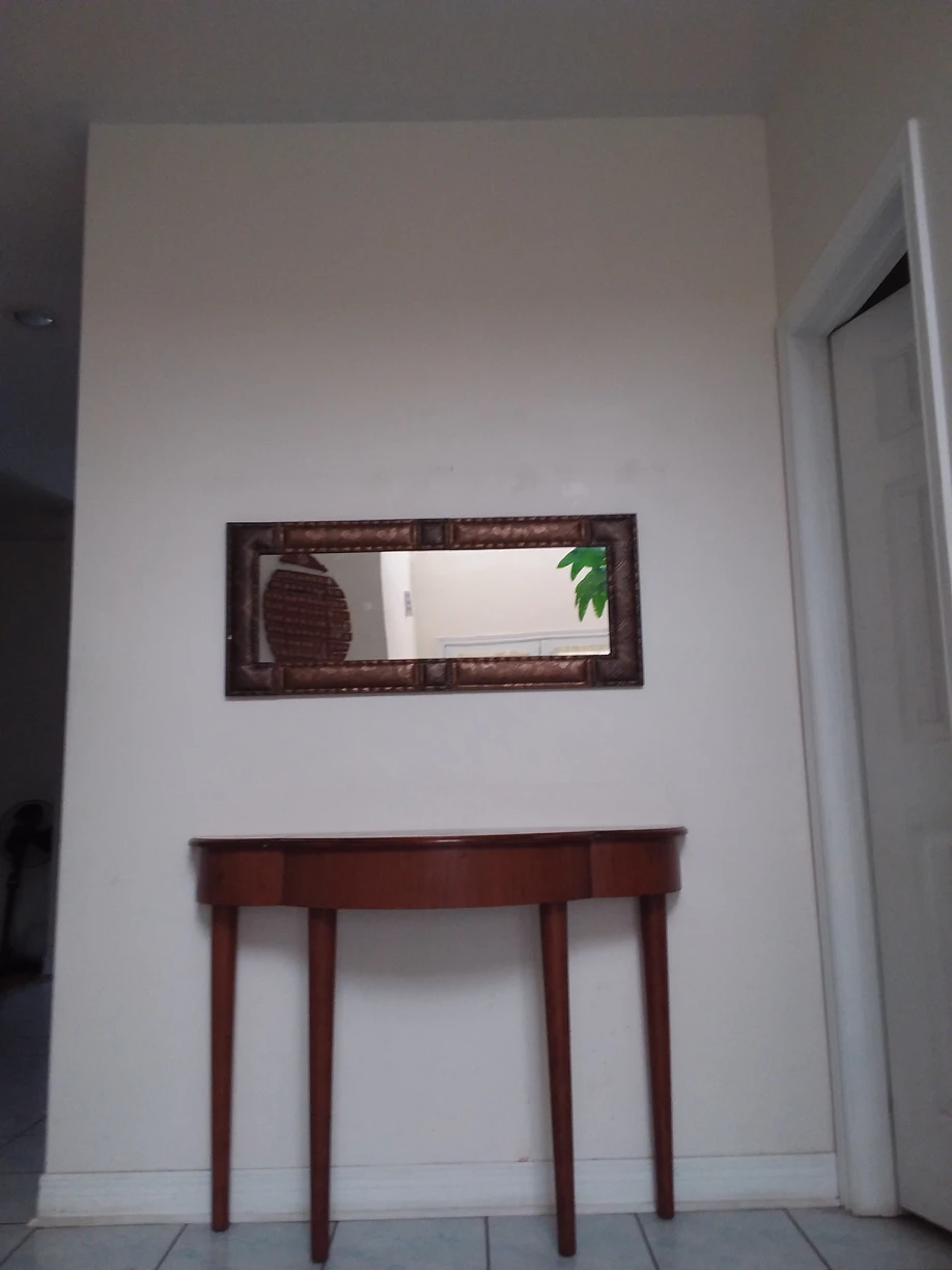 Console table and mirror - photo 4
