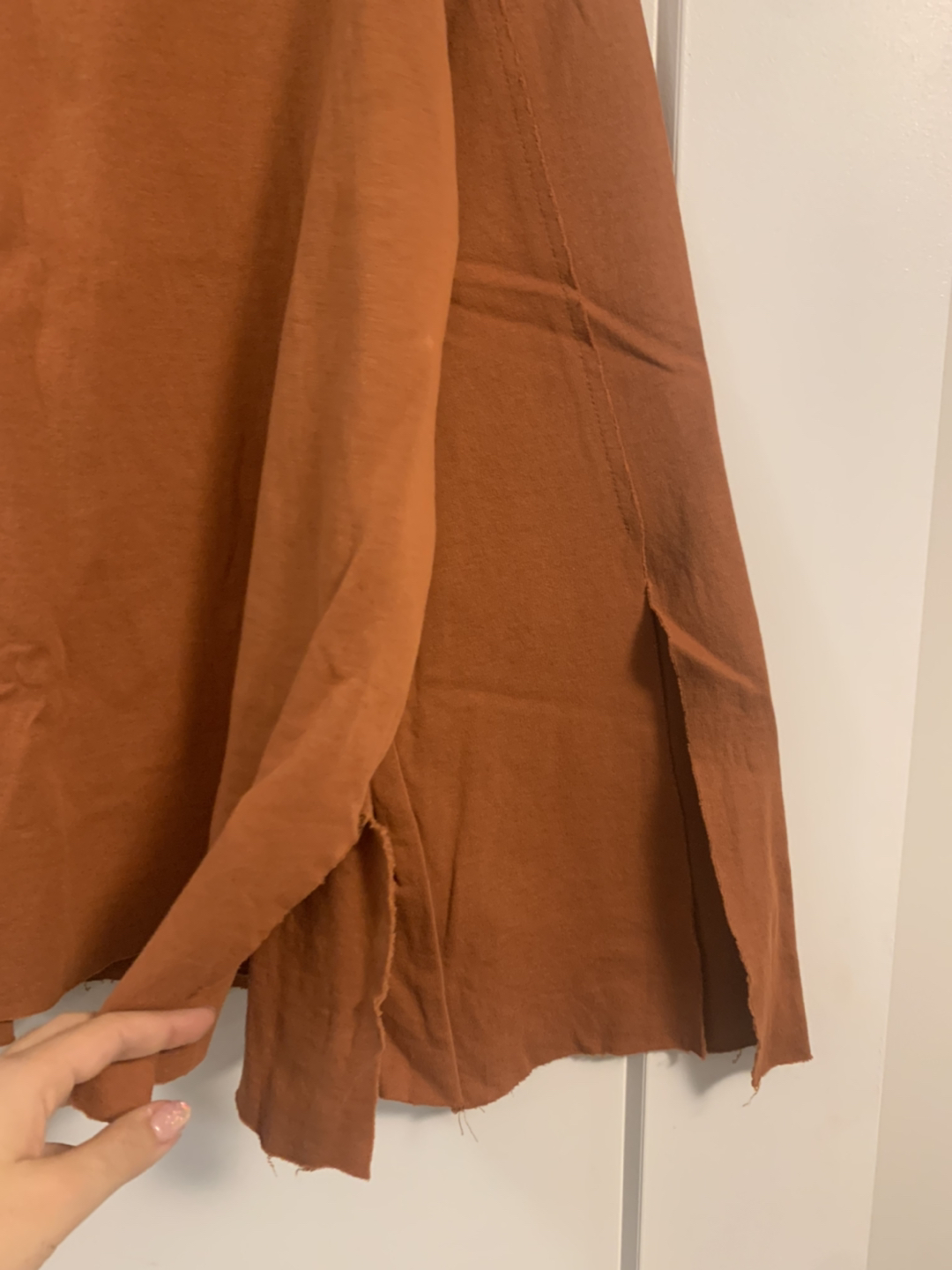 Orange brown top - photo 2