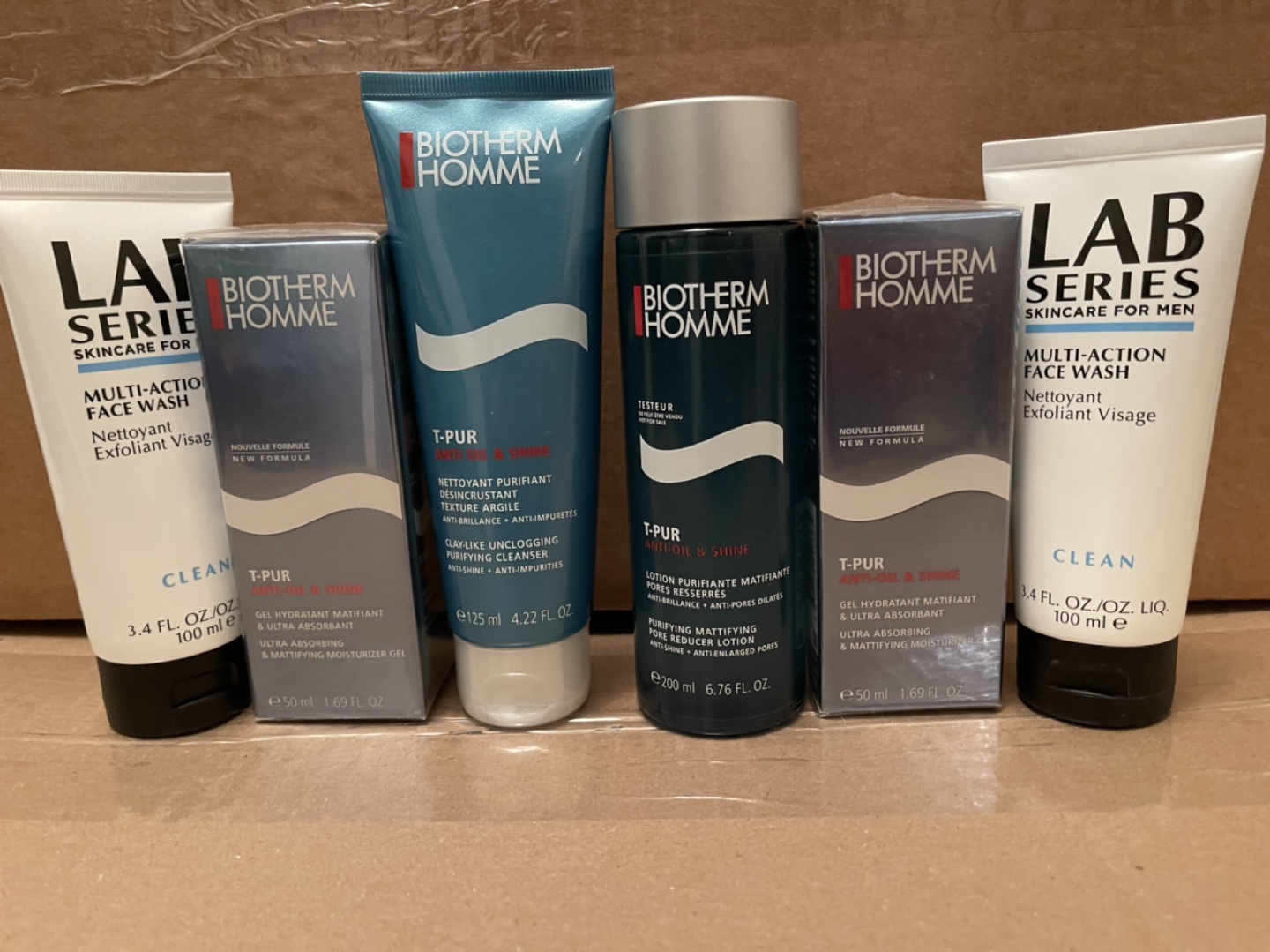 Biotherm Men Cleanser Lot x 6 bottles