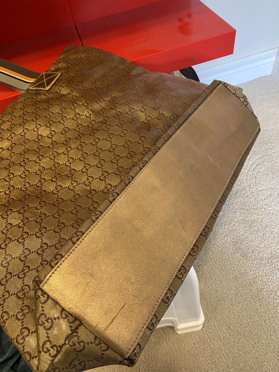 Authentic Gucci GG Large Tote image indicator(4)