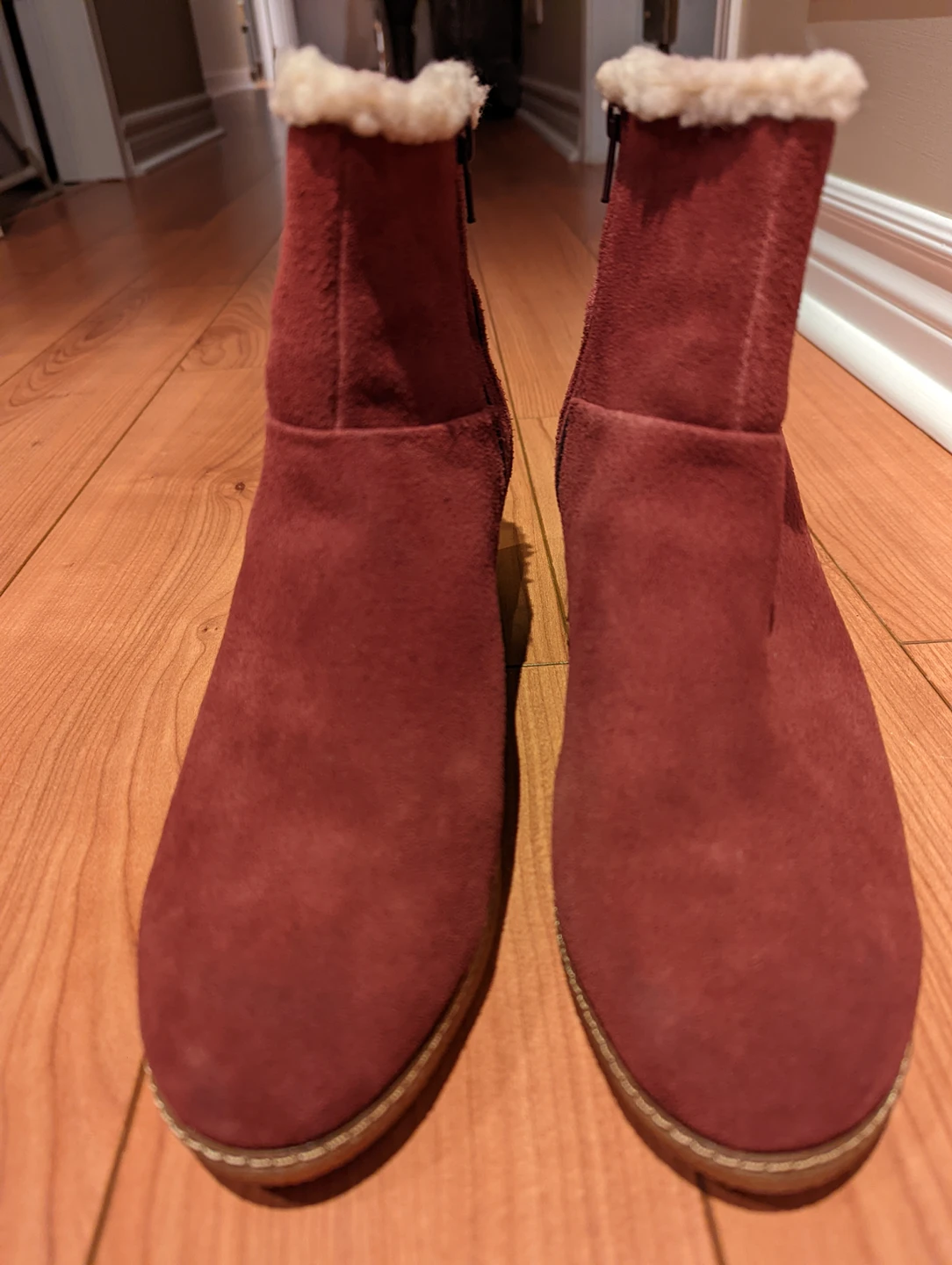 New Hush Puppy booties 9.5 image indicator(3)