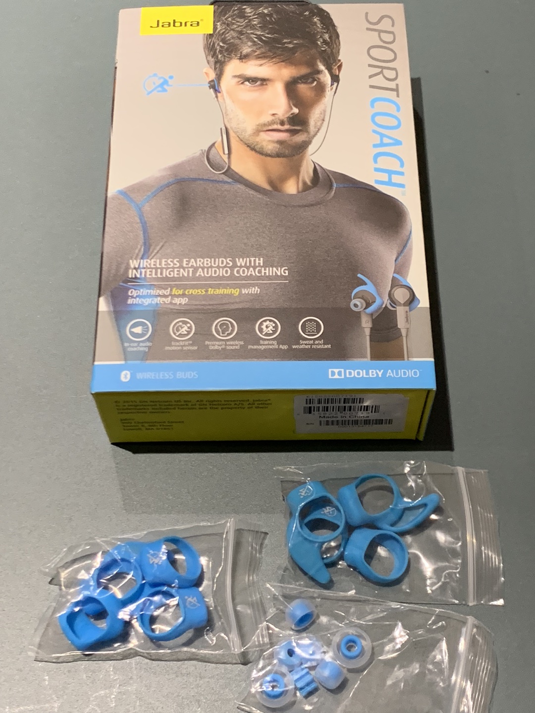 Jabra coach eargel and earning only (no headphone)