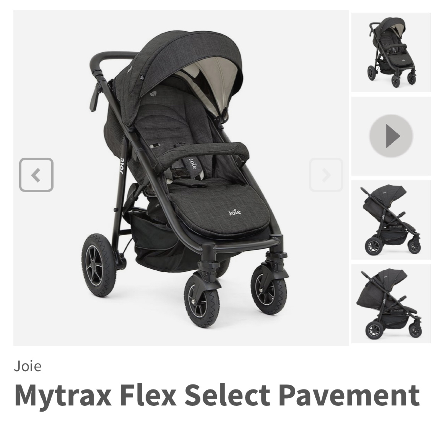 A used clean stroller from Germany origin(Joie Brand)