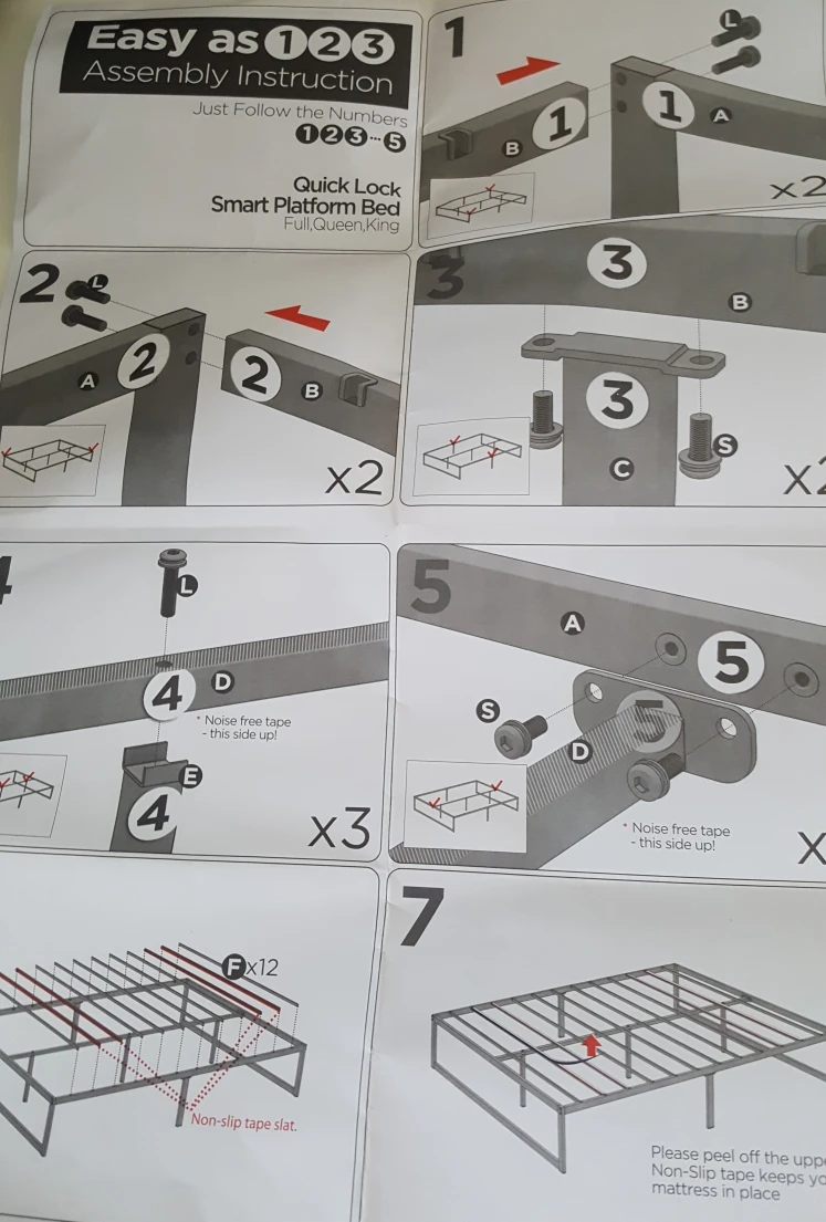 Bed frame - Queen size - photo 4