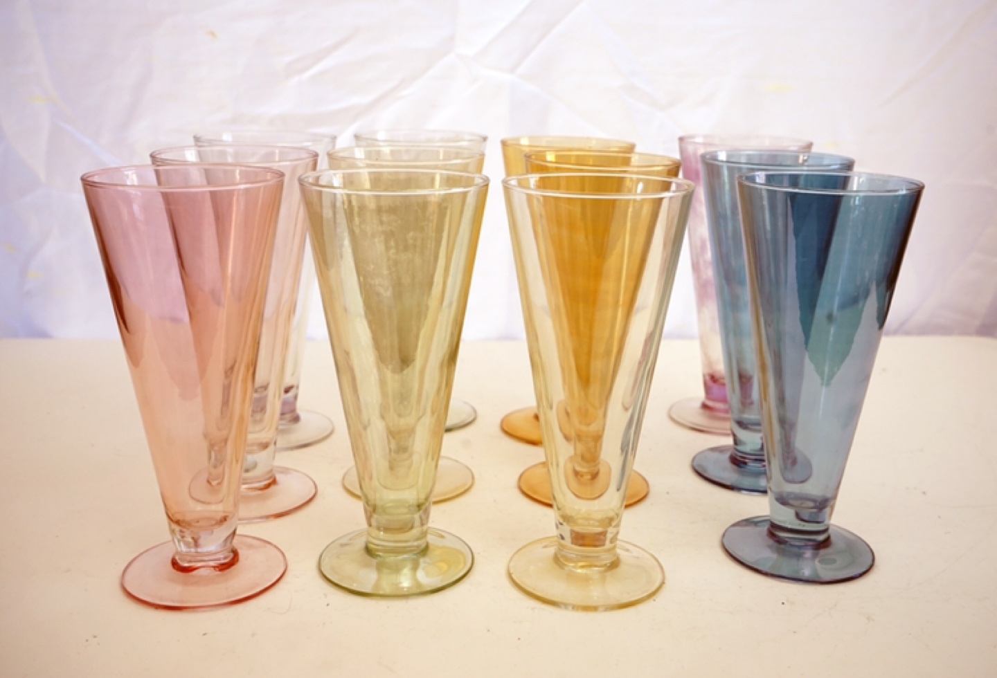 12 Colorful premium glasses - photo 2