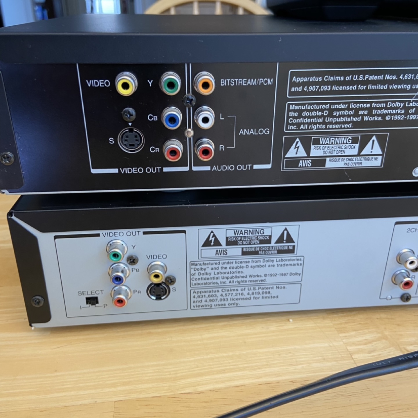 2 x TOSHIBA CD PLAYERS WITH REMOTE CONTROLS image indicator(7)