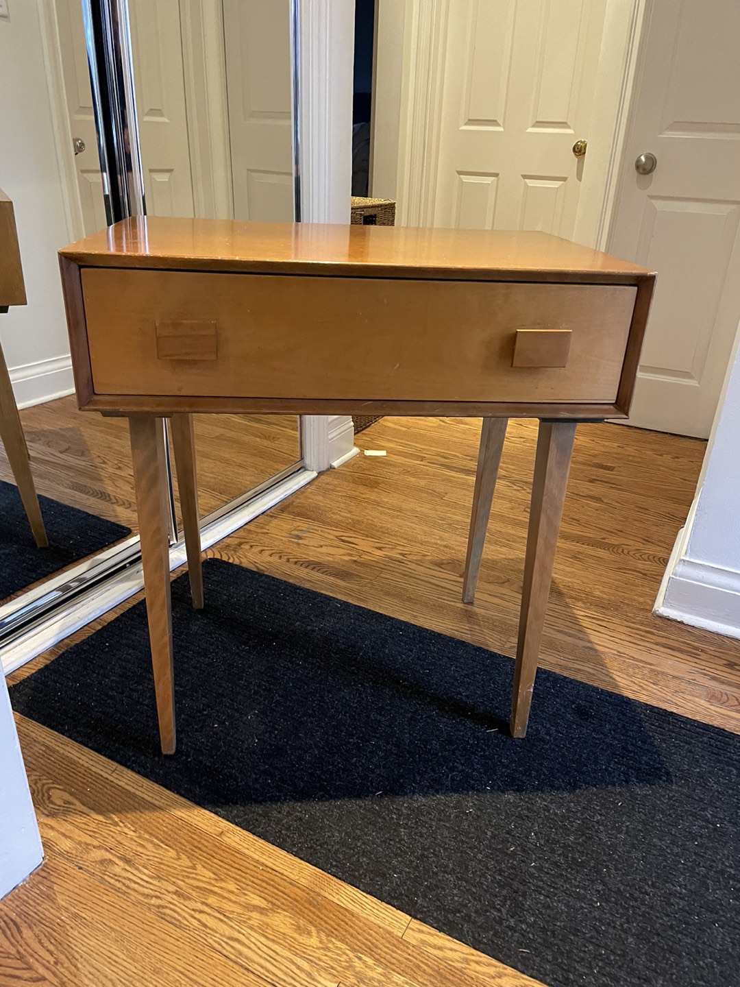 Mid century modern desk/side table/occasional table