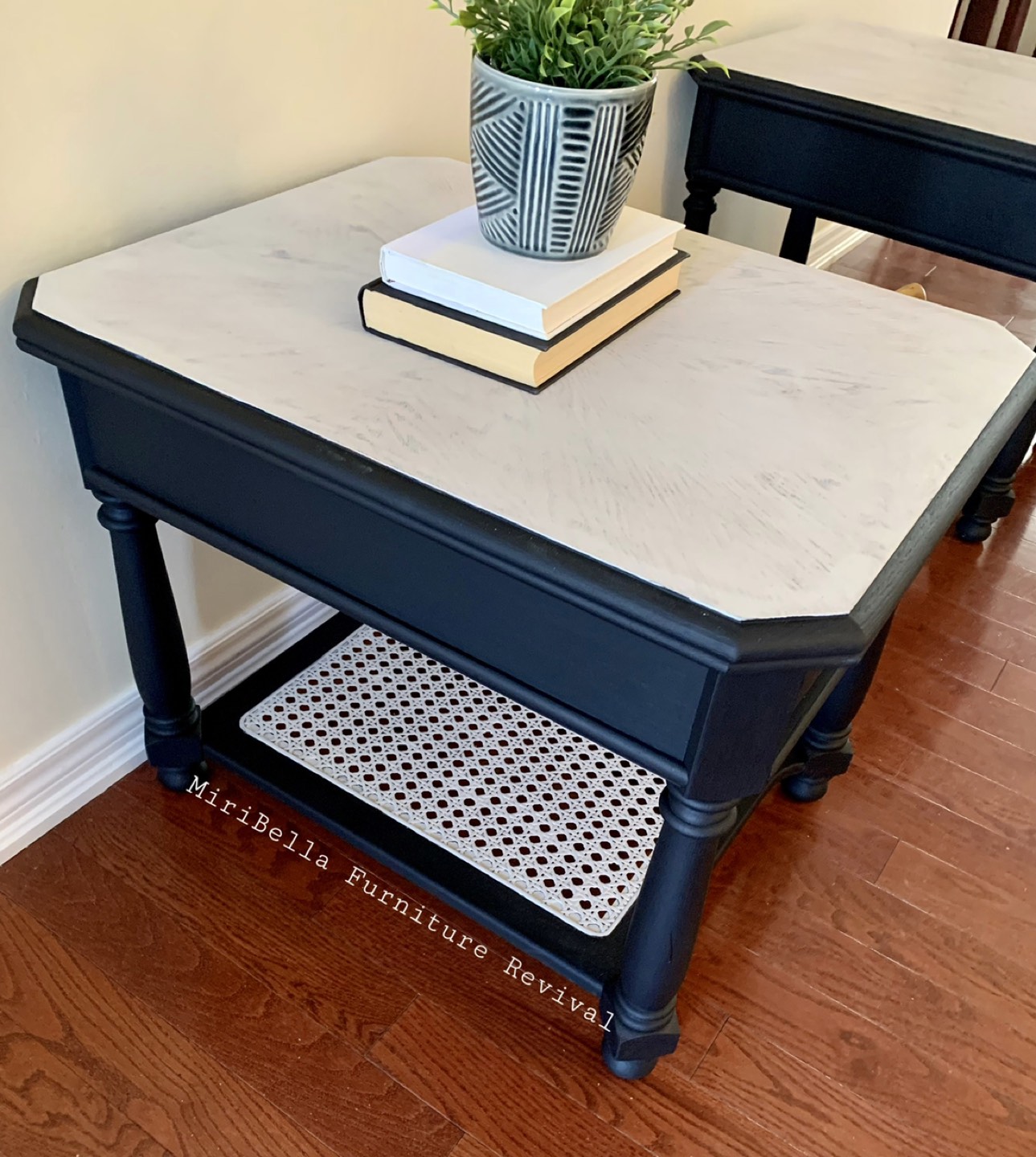Beautiful Pair of Solid Wood End Tables - photo 3
