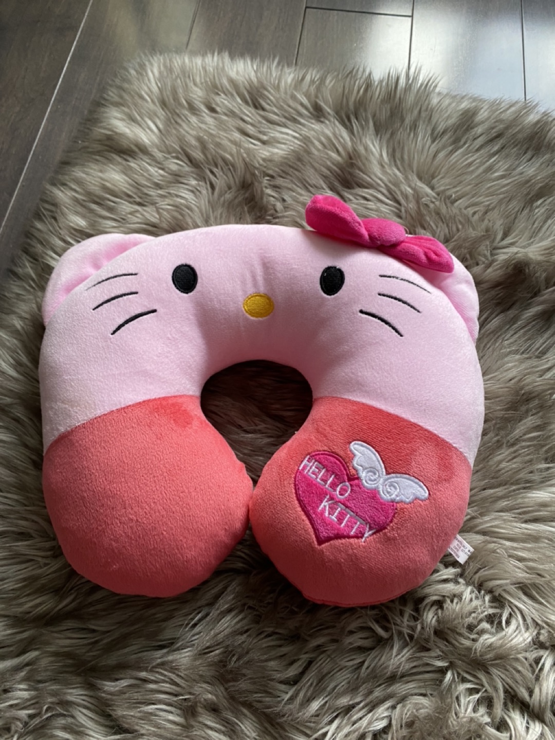 Hello kitty pillow for plane rides thumbnail