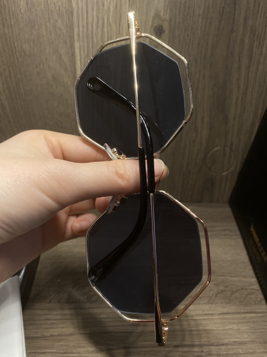 Golden Framed Sunglasses - photo 3