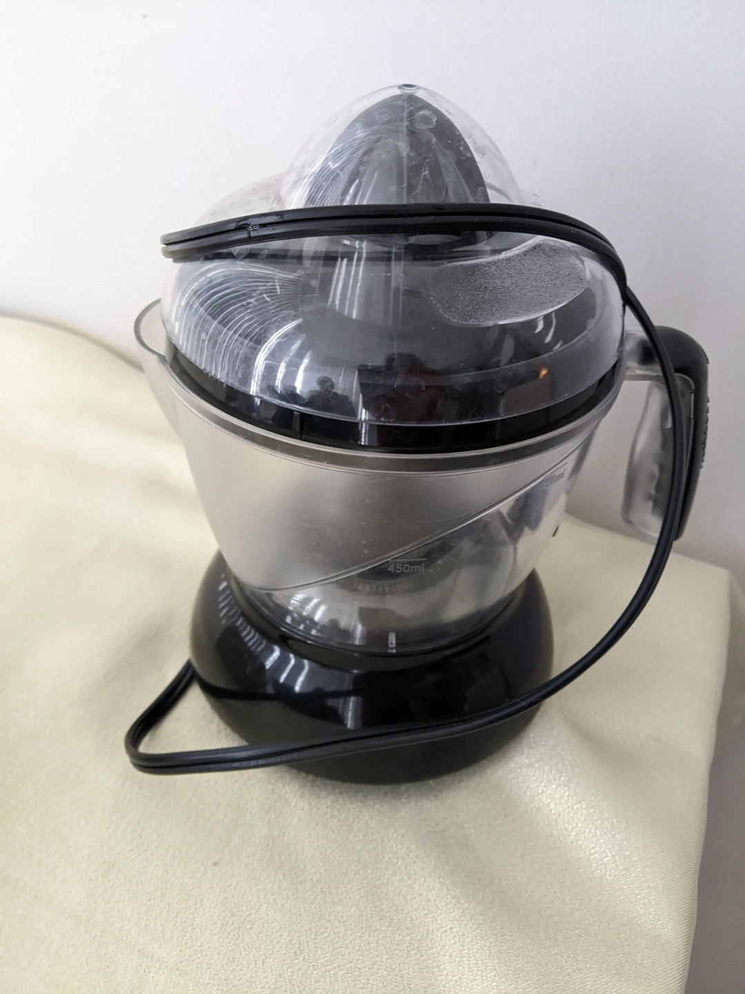 big boss electronic citrus juicer black