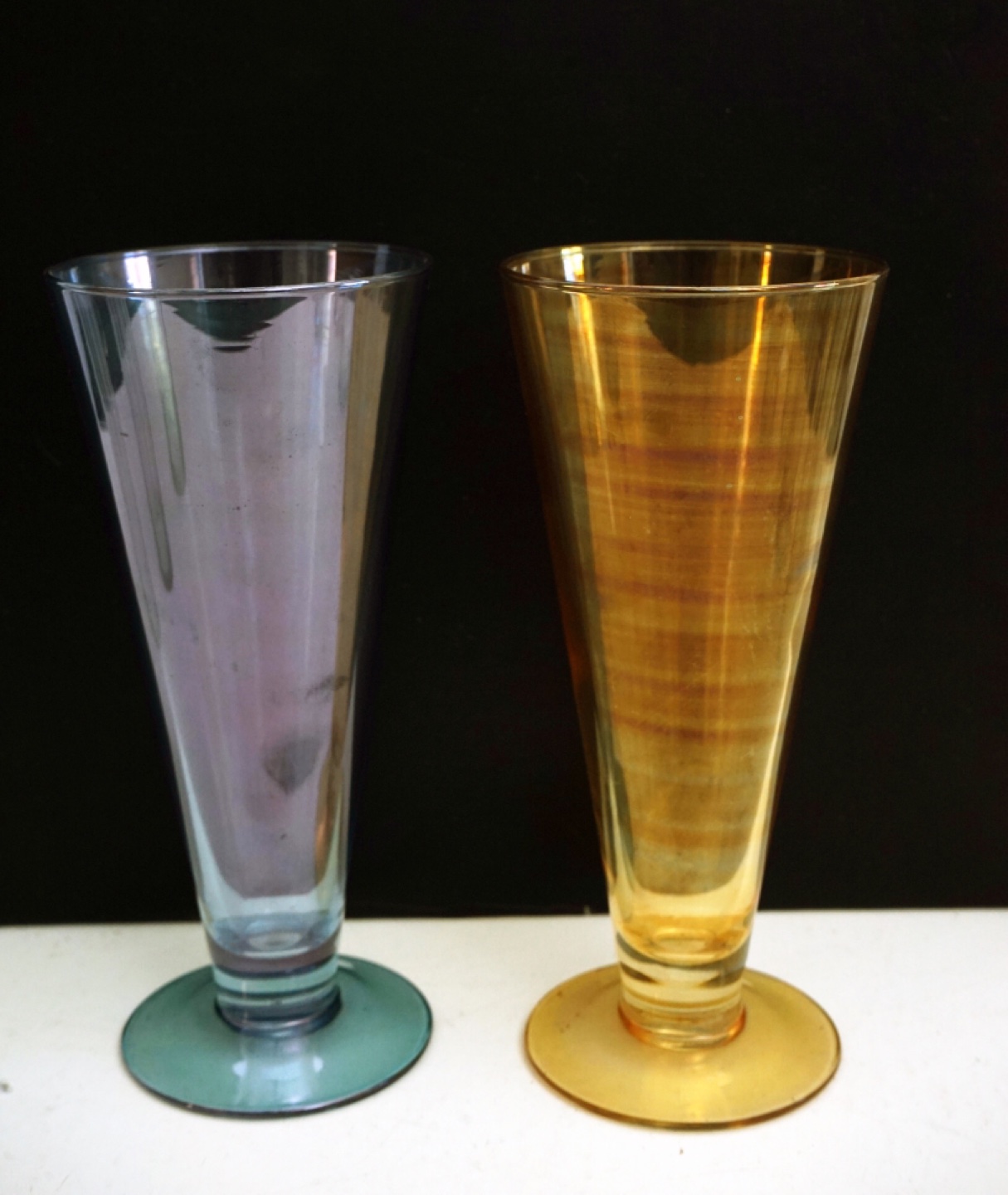 12 Colorful premium glasses