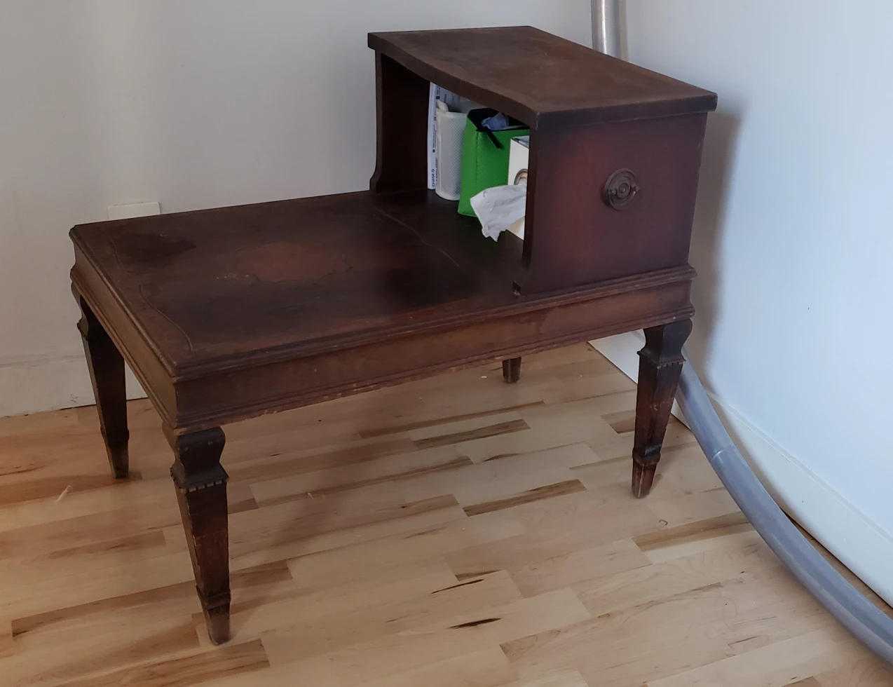 Antique wood Side table (Moving sale)