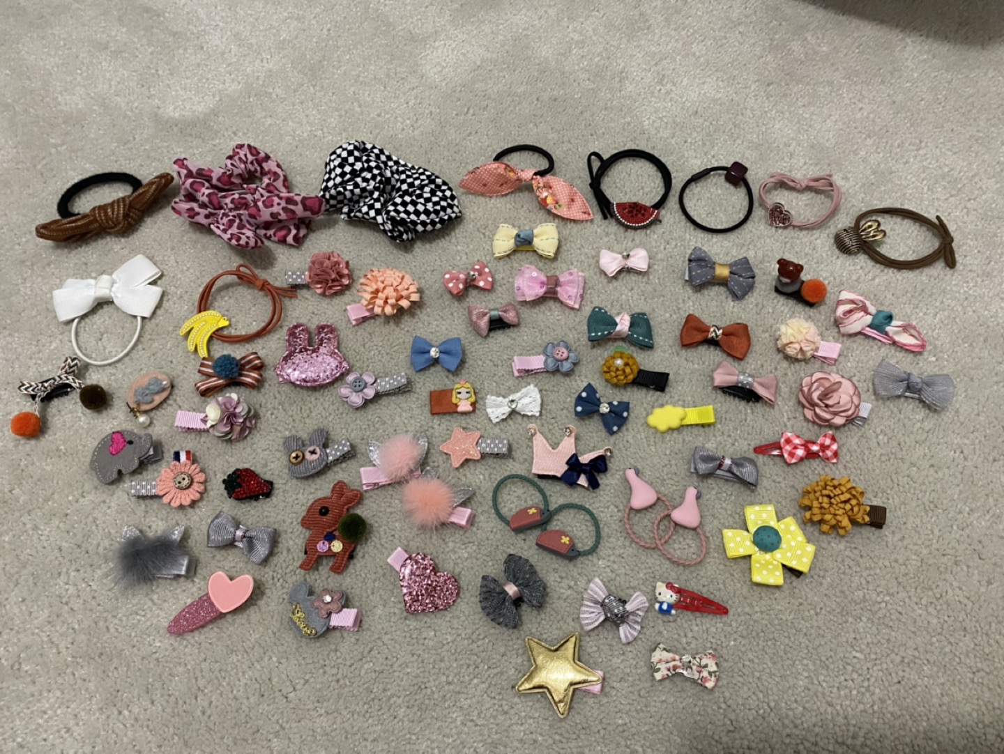Brand New 66pcs Baby Toddler Kid Hair Clips