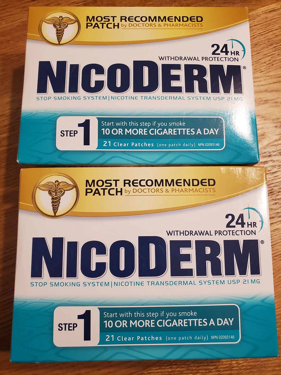 Free NicoDerm Patches- step 1.