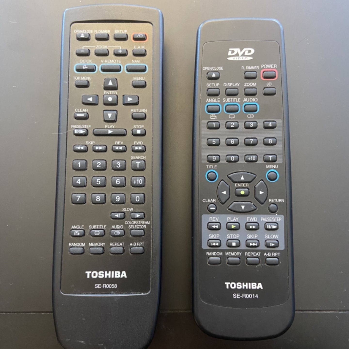 2 x TOSHIBA CD PLAYERS WITH REMOTE CONTROLS image indicator(2)