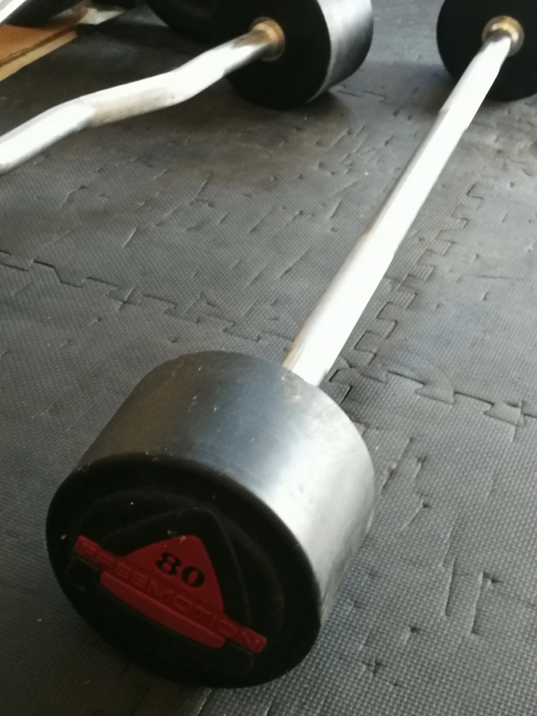 (MUST GO THIS WEEK!) 3 Barbells from fitness depot thumbnail