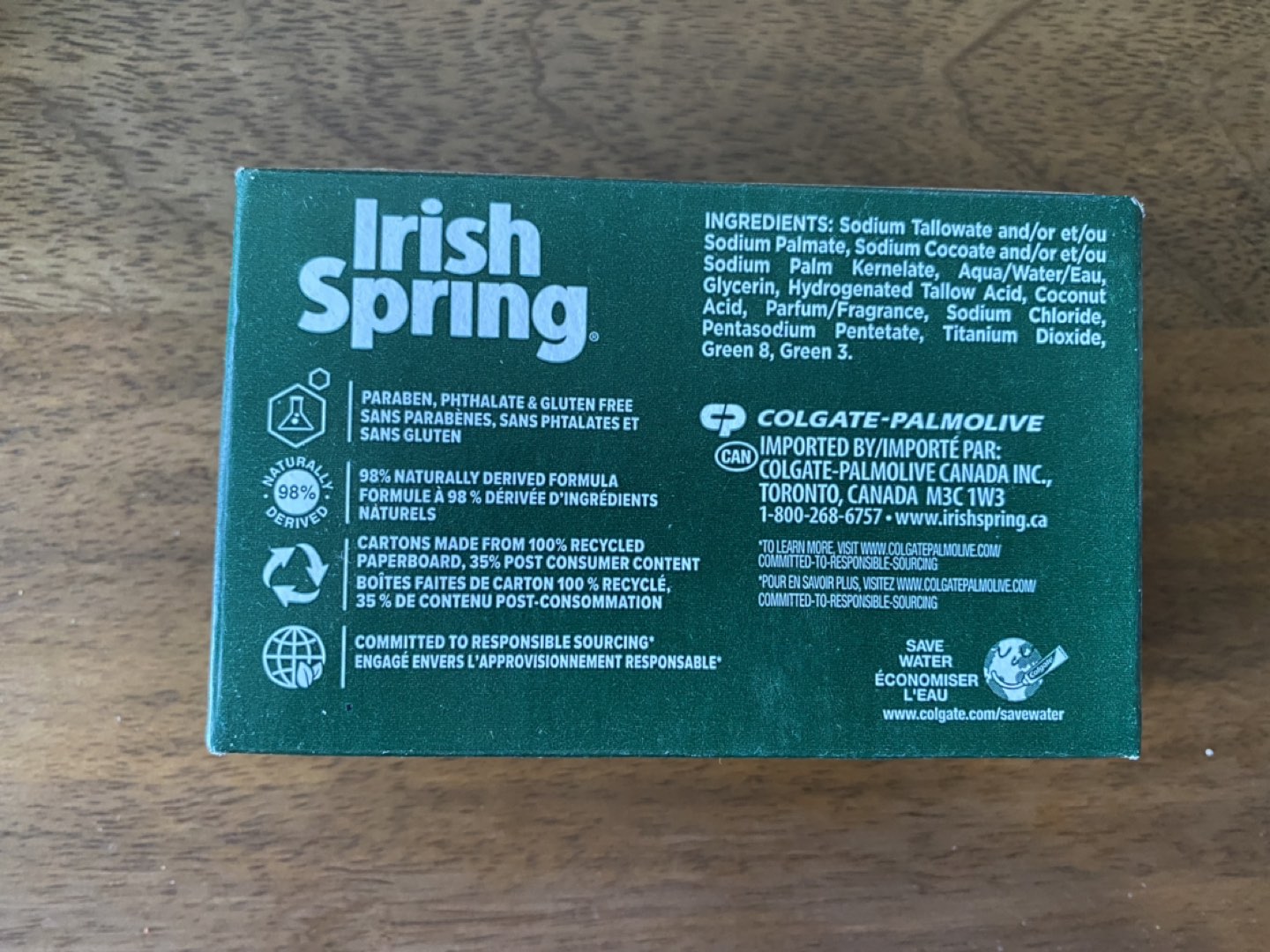 BNIB Irish Spring Soap 113g #freecycle - photo 2
