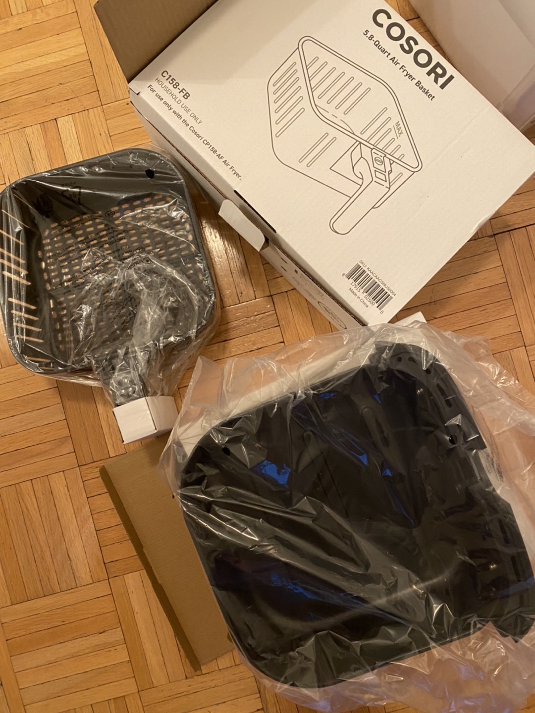 COSORI Air Fryer and NEW extra basket set - photo 2