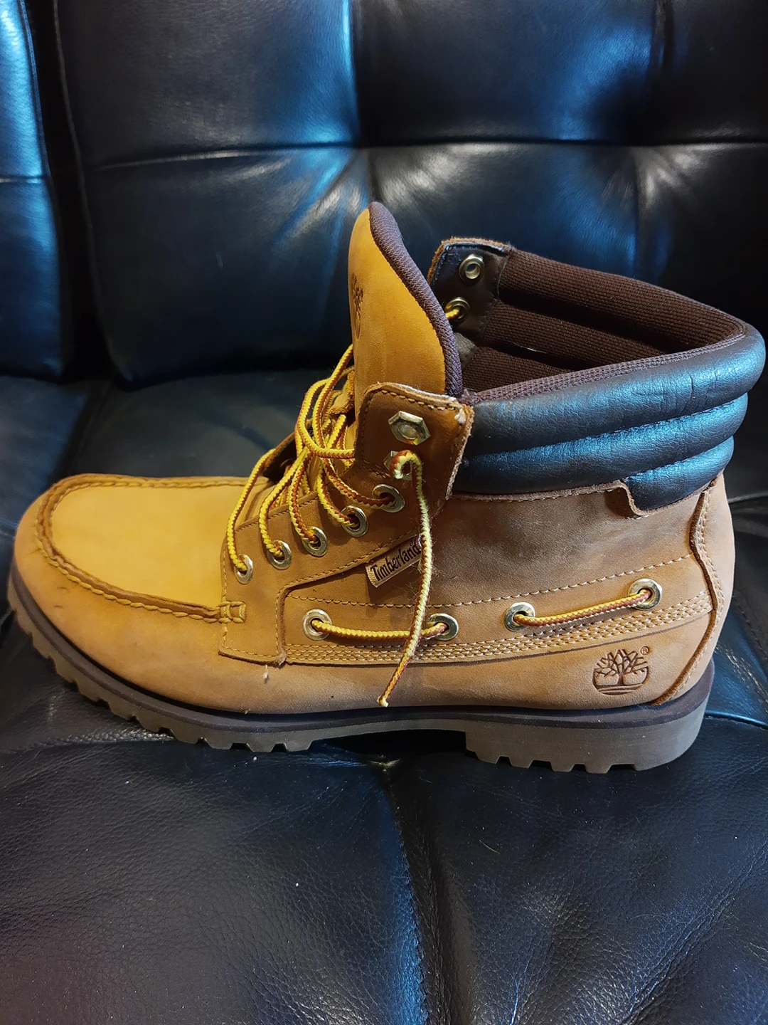 Timberland boots size 9.5 image indicator(2)