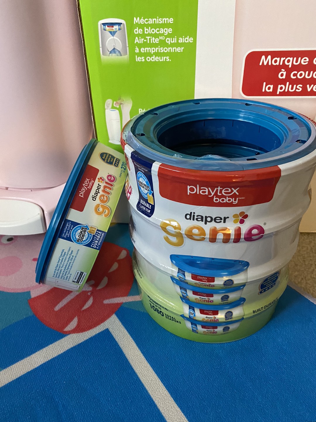 Diaper Genie Elite Disposal System with 5 Refrills image indicator(2)