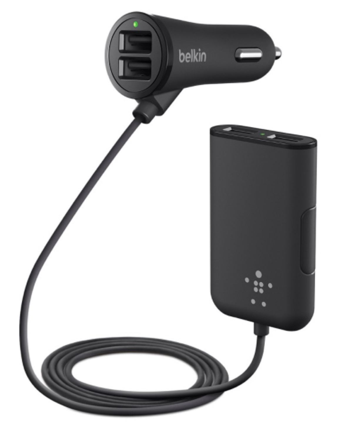 Belkin 4 USB Ports for Front and Backseat Charging thumbnail