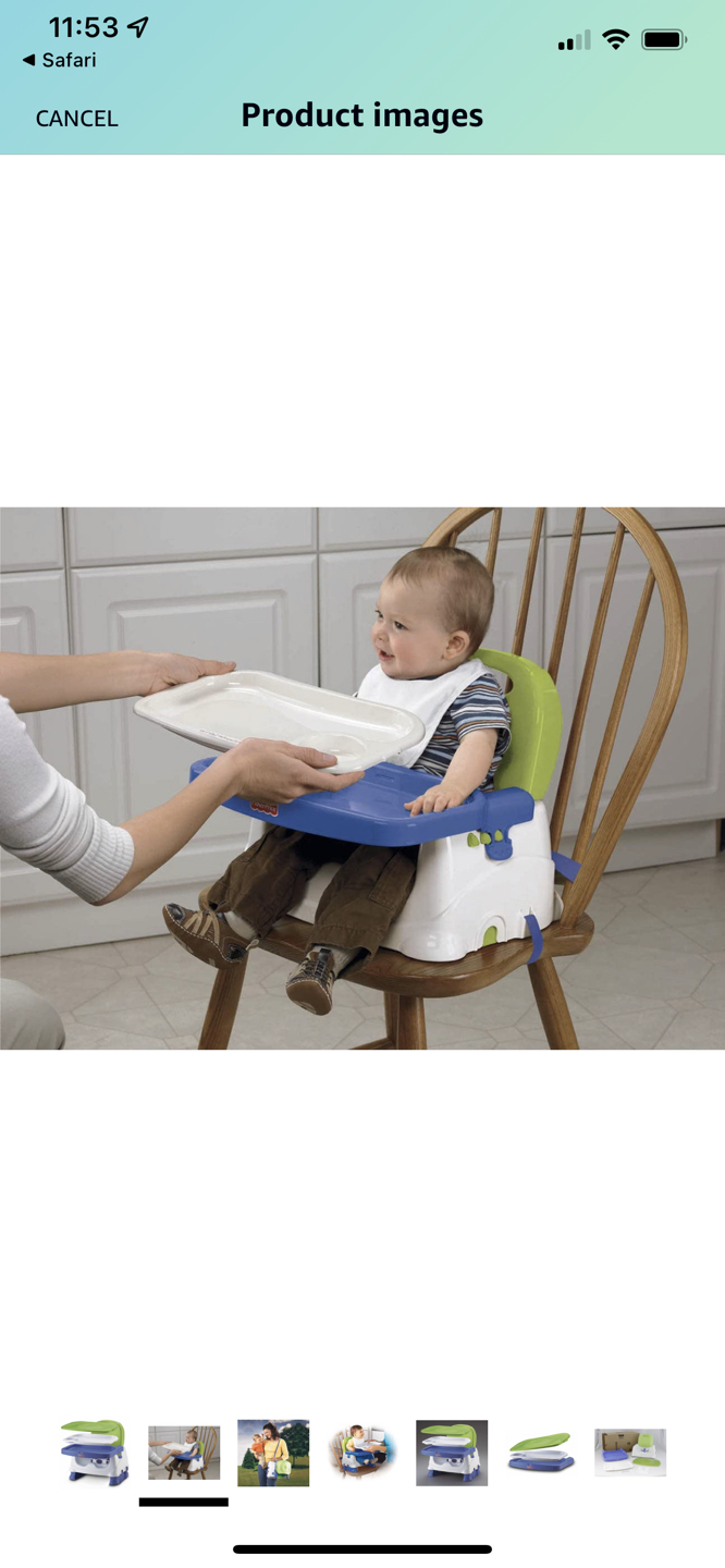 Fisher-Price Booster Seat with Tray - photo 2