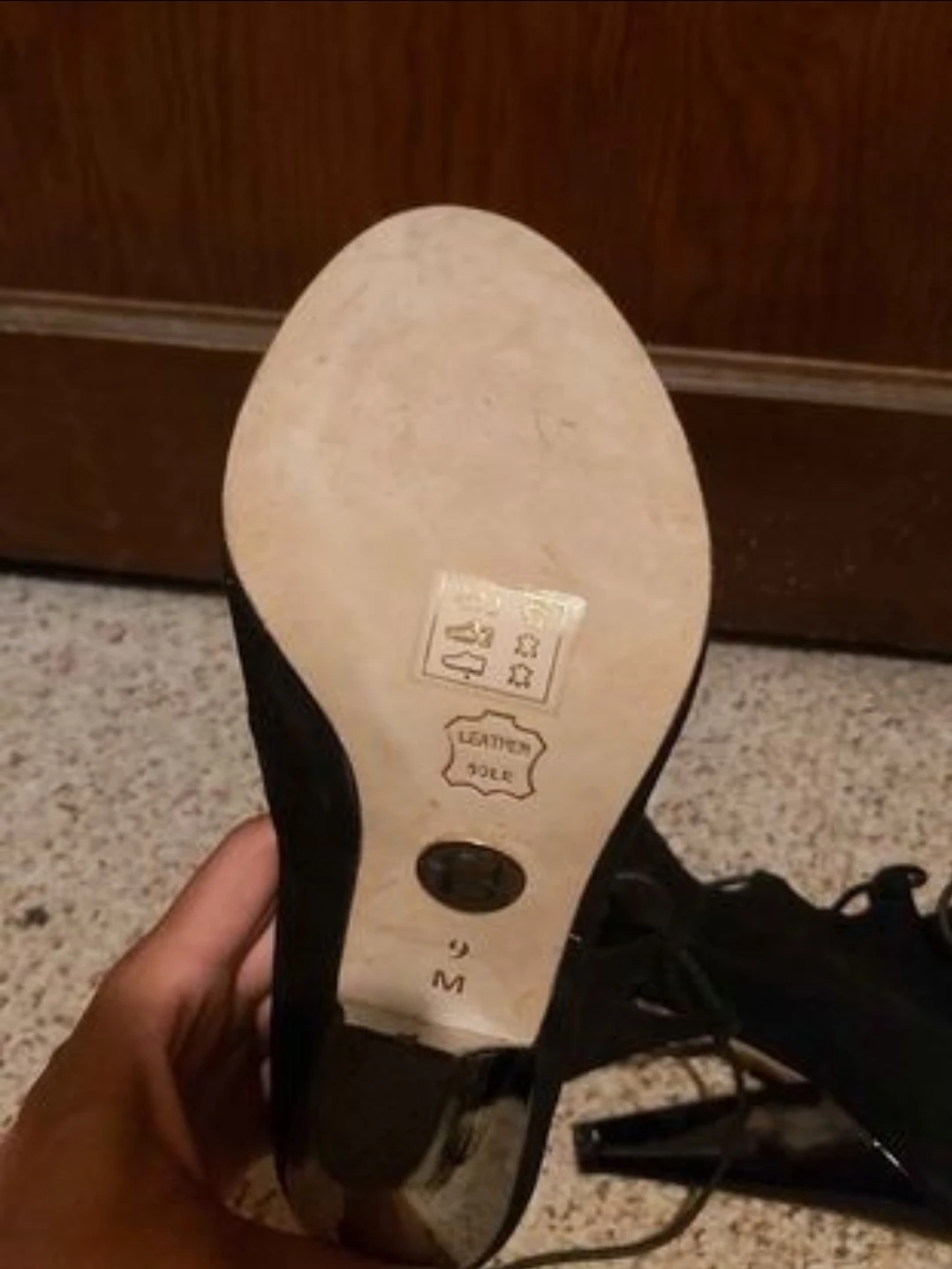 BEBE lace up suede heel booties image indicator(3)