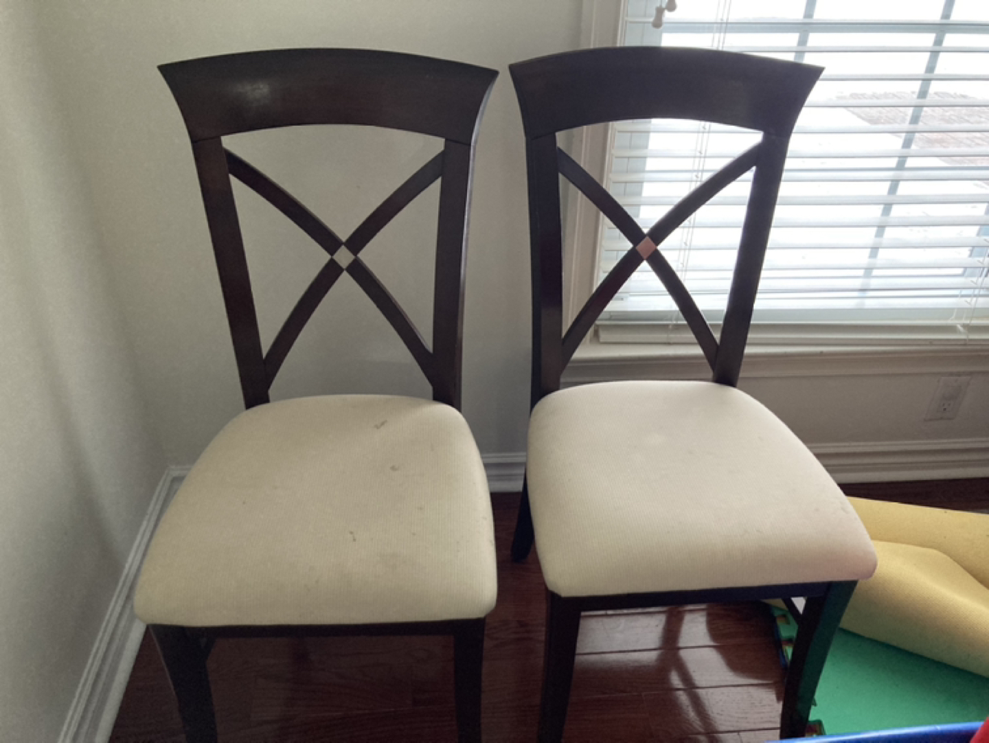 Dining room chairs x 2 thumbnail