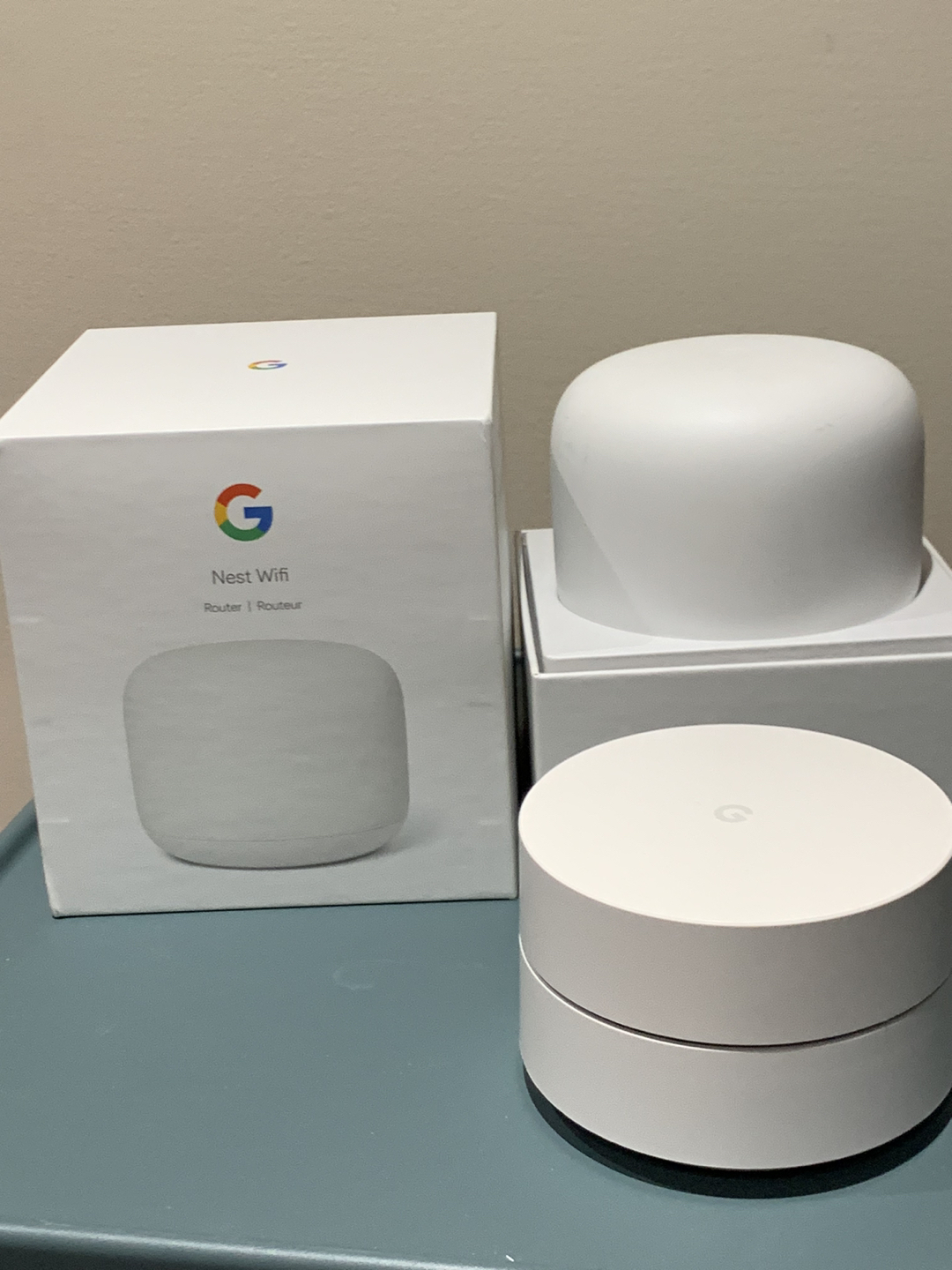 Google nest wifi and google wifi combo