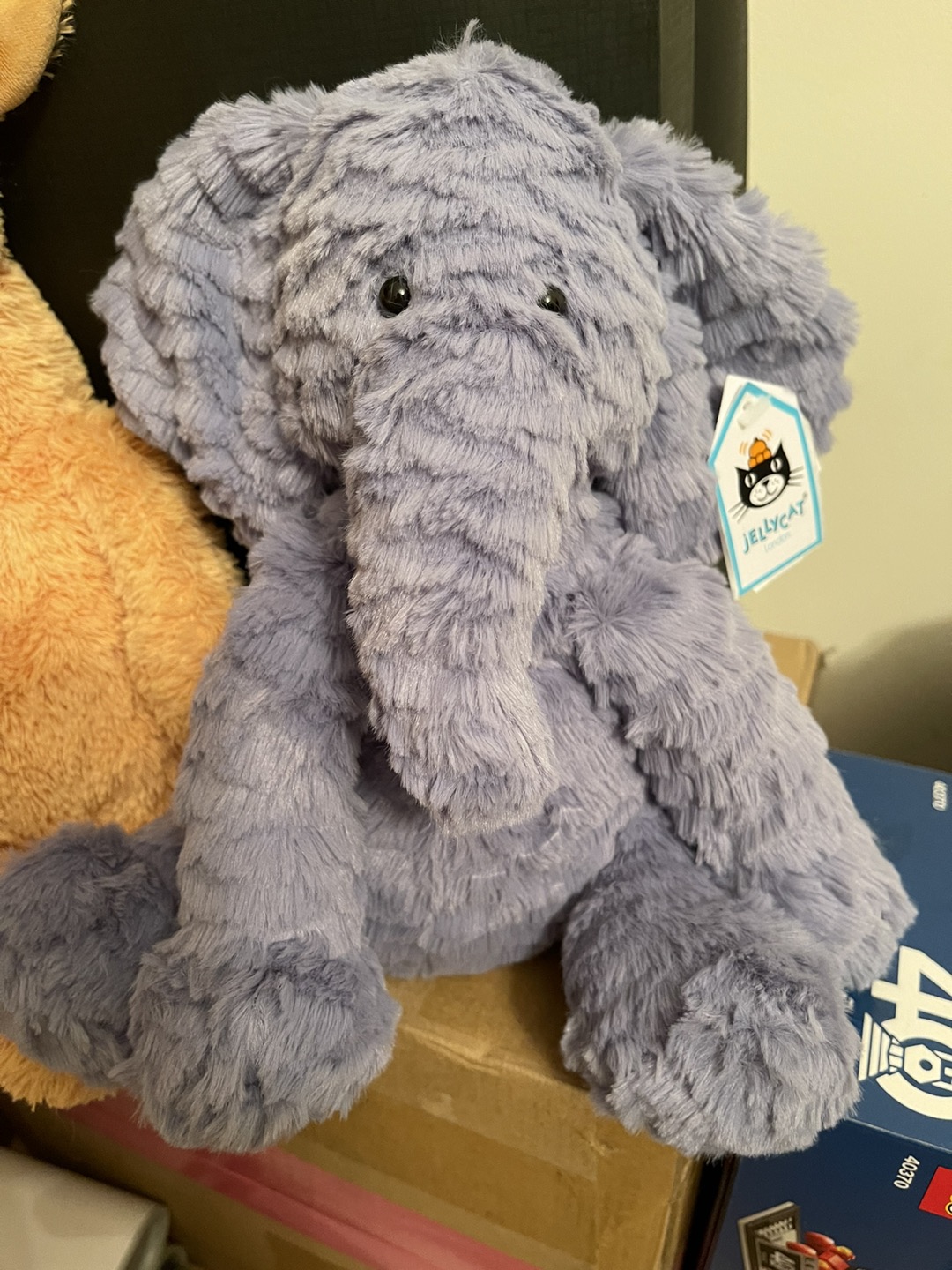 Jellycat baby plush- elephant and giraffe - photo 2