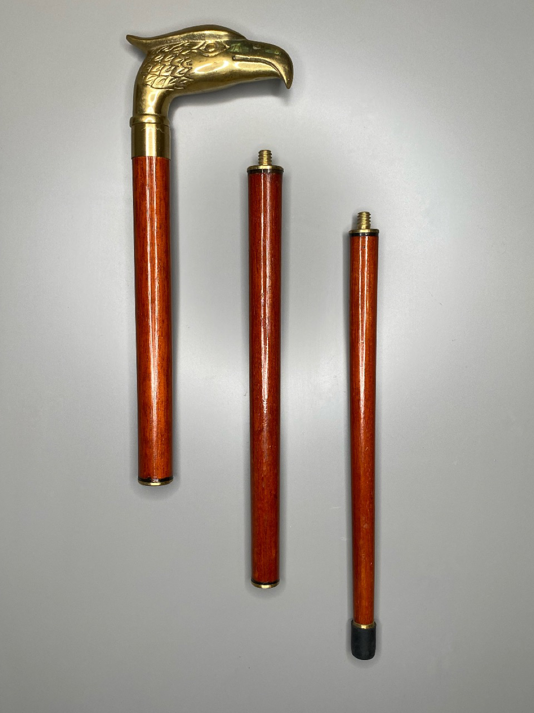 Vintage Brass Eagle Head Walking Cane/Stick