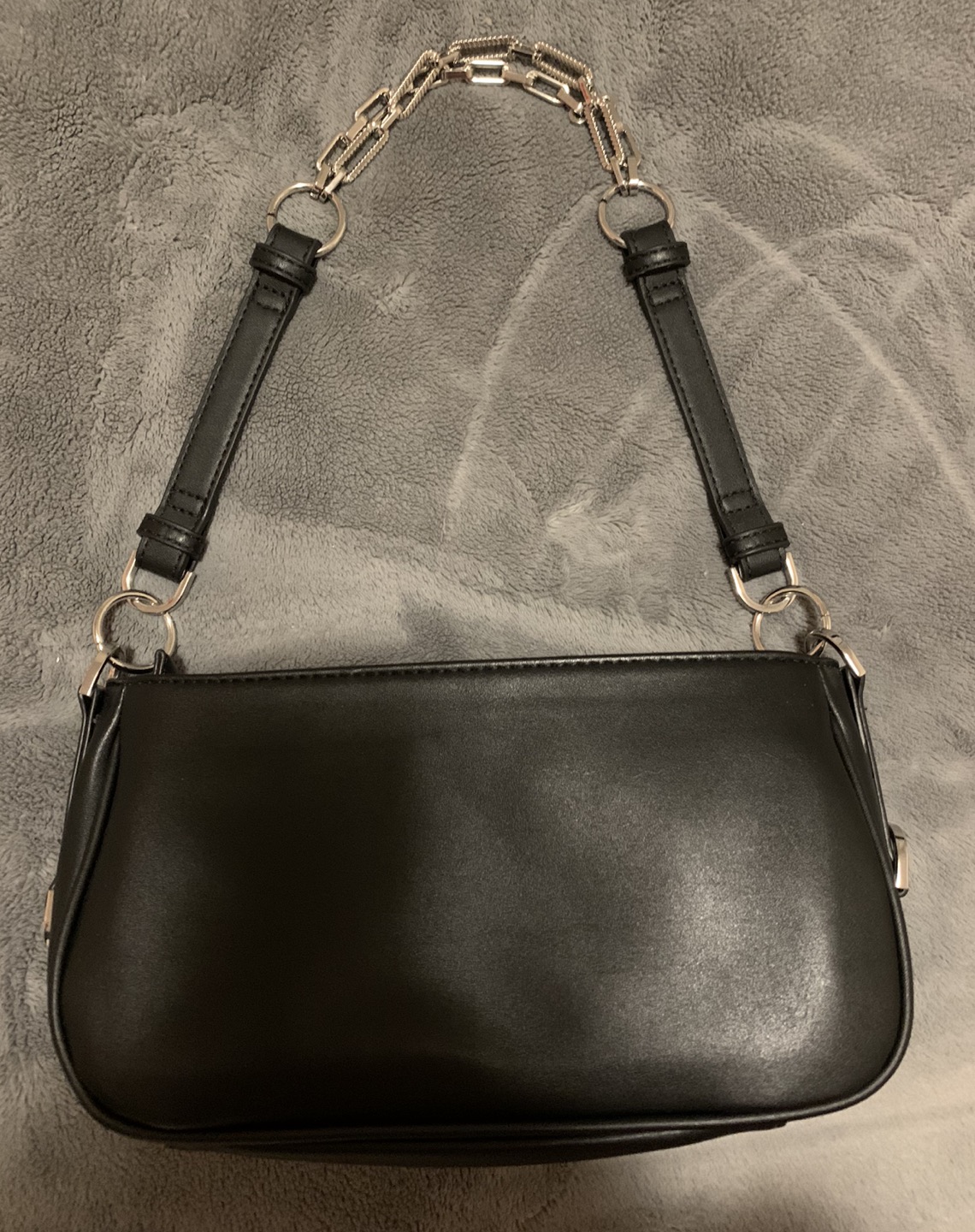 TOPSHOP Leather Leopard-Print Shoulder Bag image indicator(4)