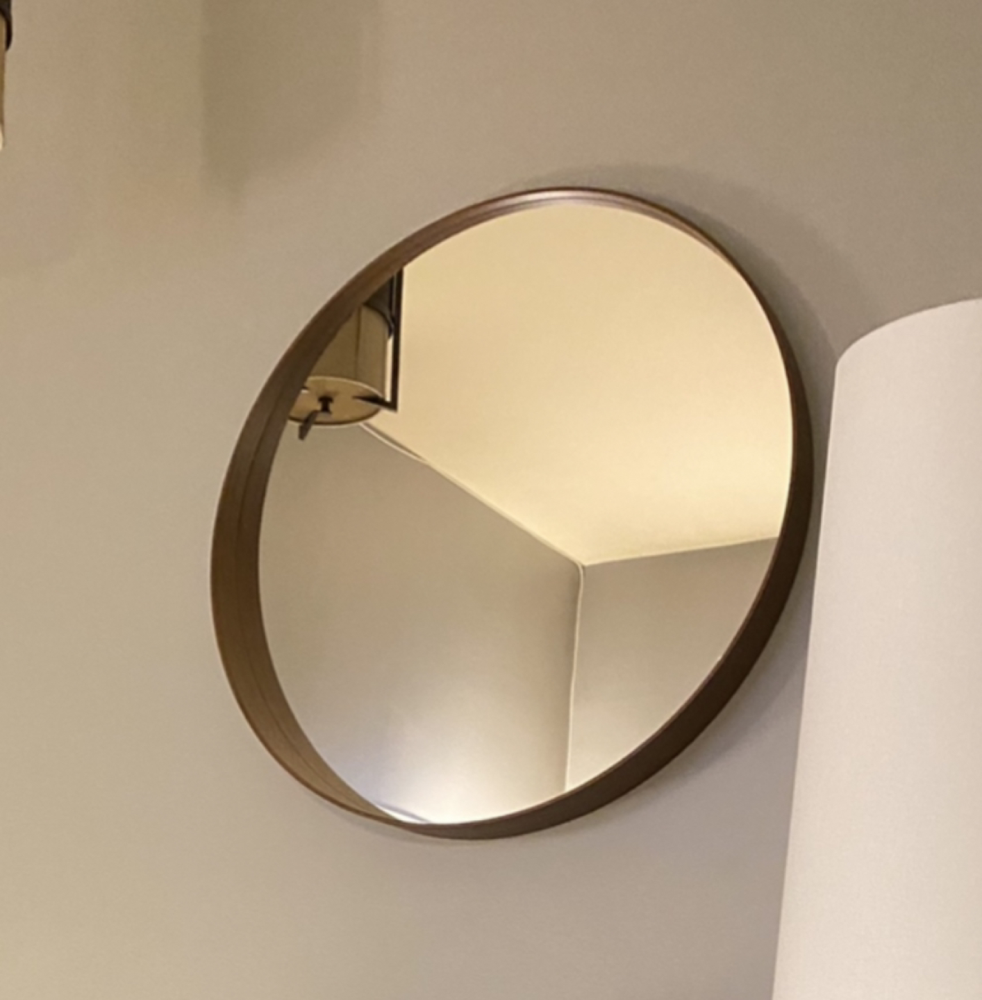 Mirror Wall Round Ikea Stockholm - photo 2