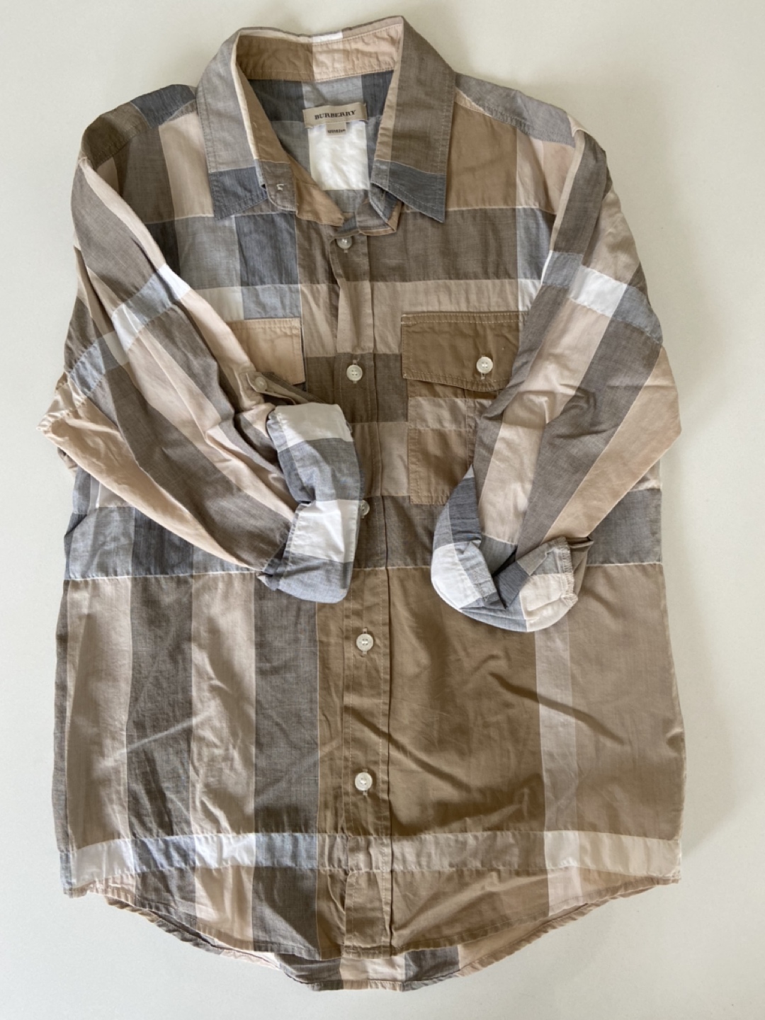 Burberry boys shirt thumbnail