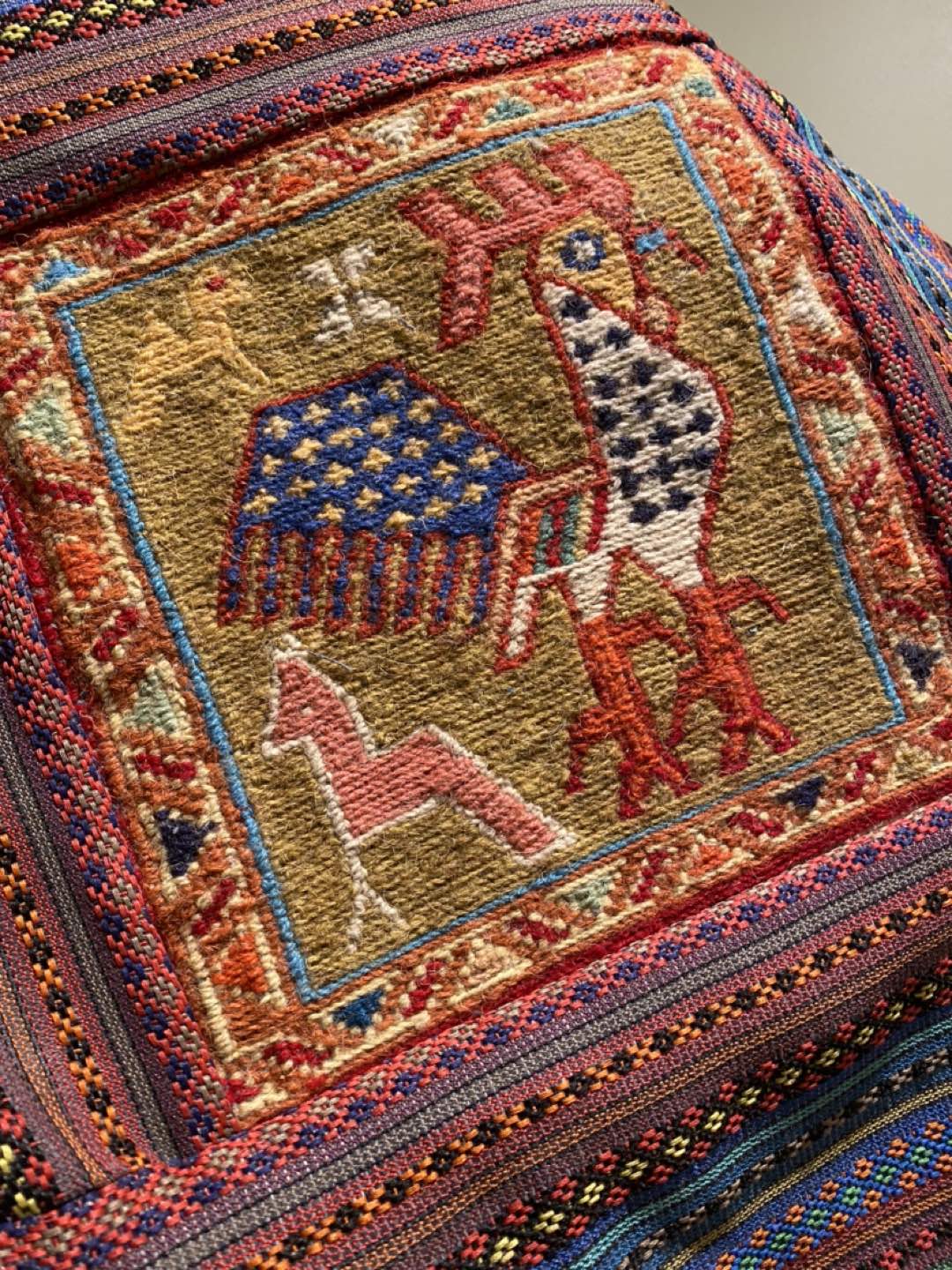 Hand woven Kilim cushion cover various patterns available - photo 5