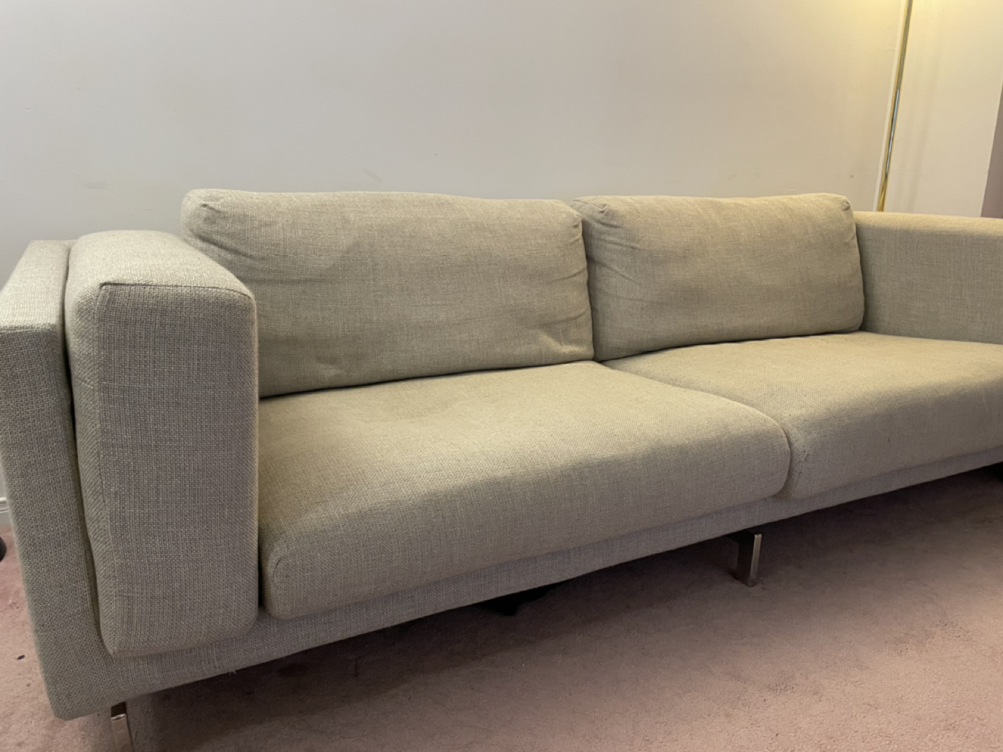 IKEA Nockeby beige sofa for sale - photo 4