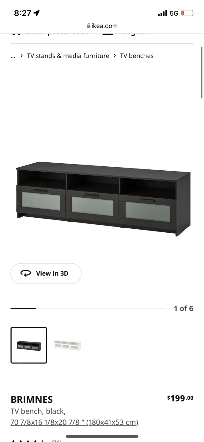 Tv bench