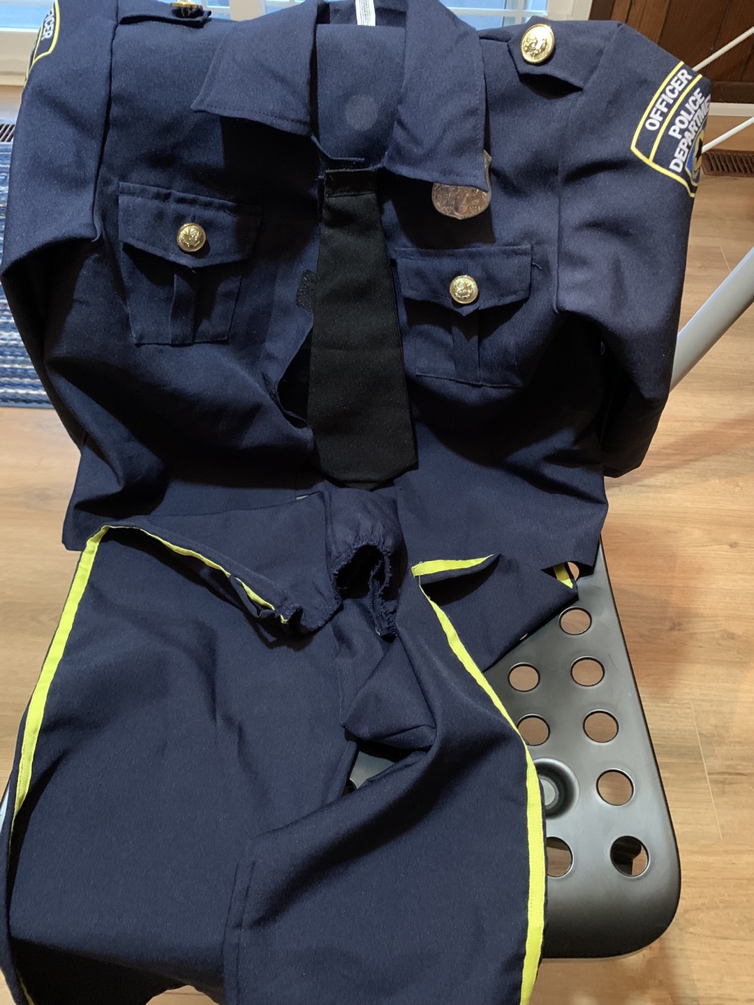 Police custom for kids with a hat and gun belt - photo 2