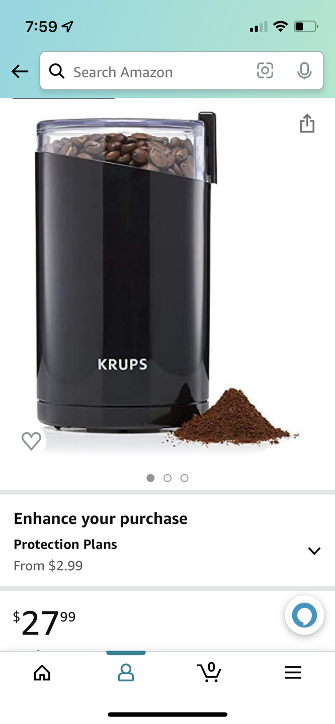 Krups Coffee Grinder thumbnail