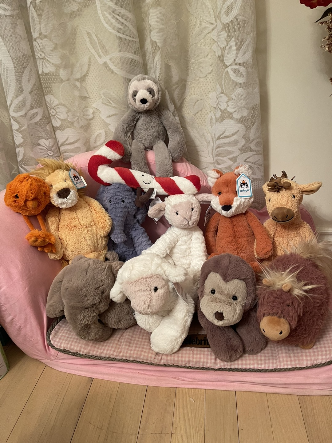 Brand new with tag Jellycat baby plush toys x 12 pcs