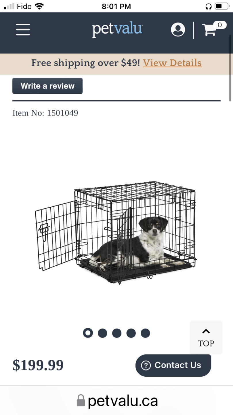Large double door crate thumbnail