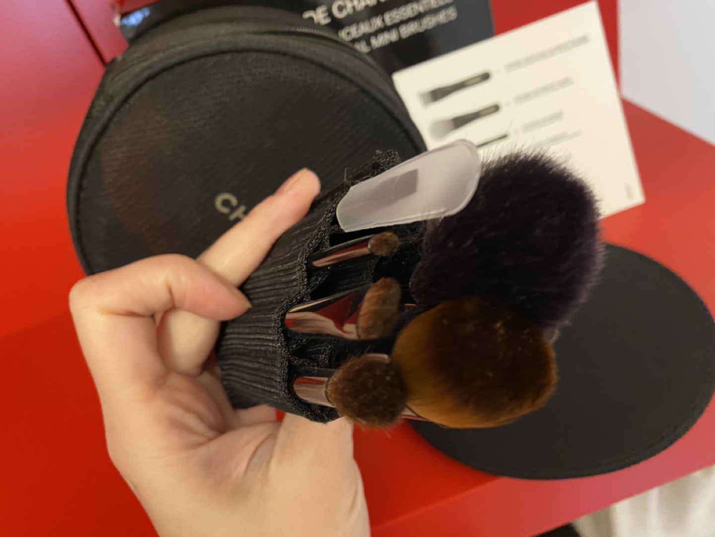 Brand New Chanel Limited Edition Mini Brushes Set image indicator(2)