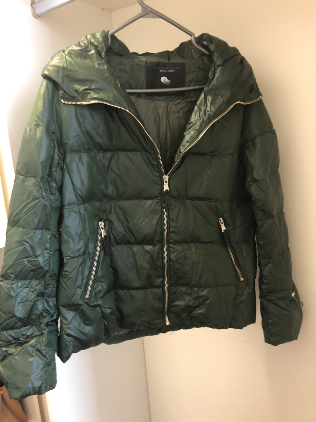 ZARA down Jacket size medium (fits like a size small)