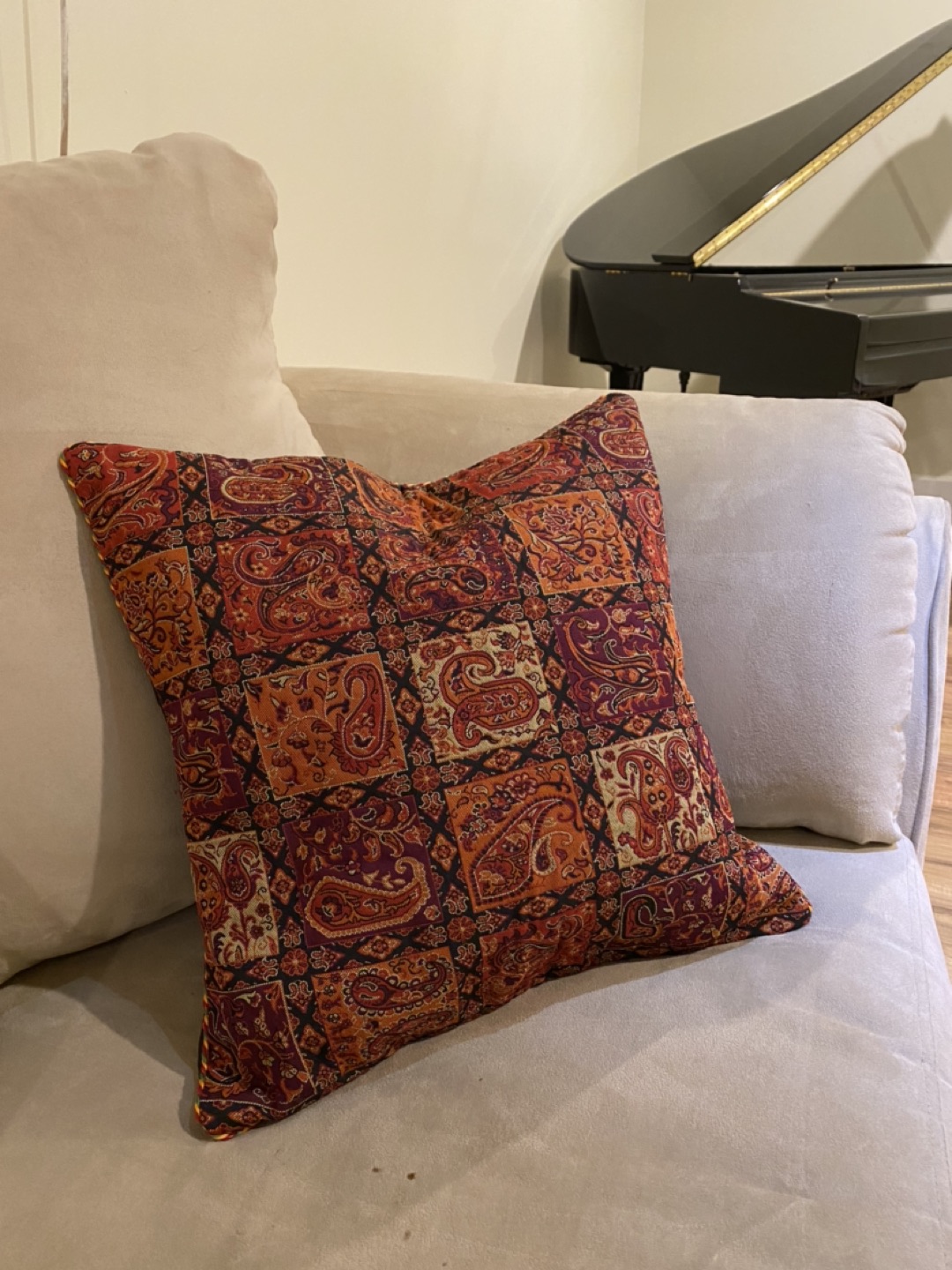 Paisley pattern cushion cover ( Termeh ) - photo 3