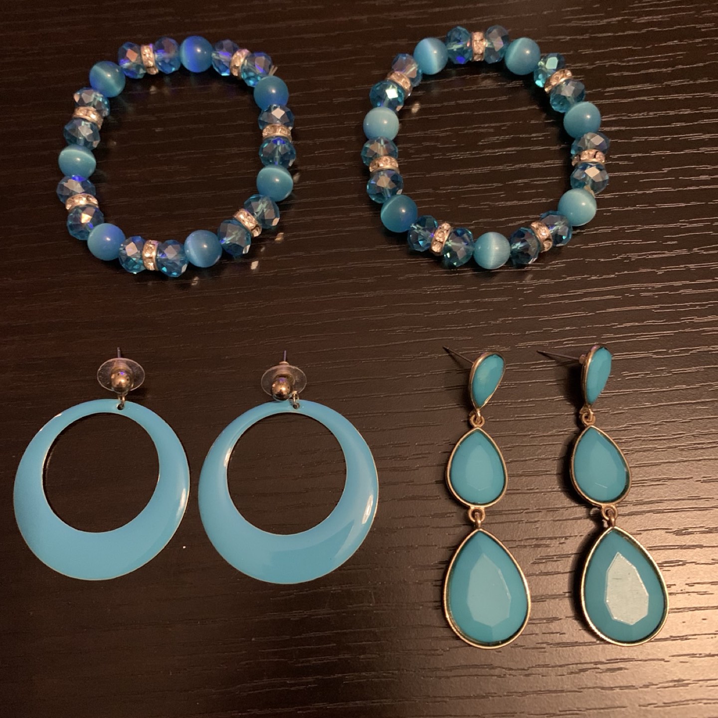 Cyan/Blue Assorted Women’s Jewelry ($5for all) image indicator(4)