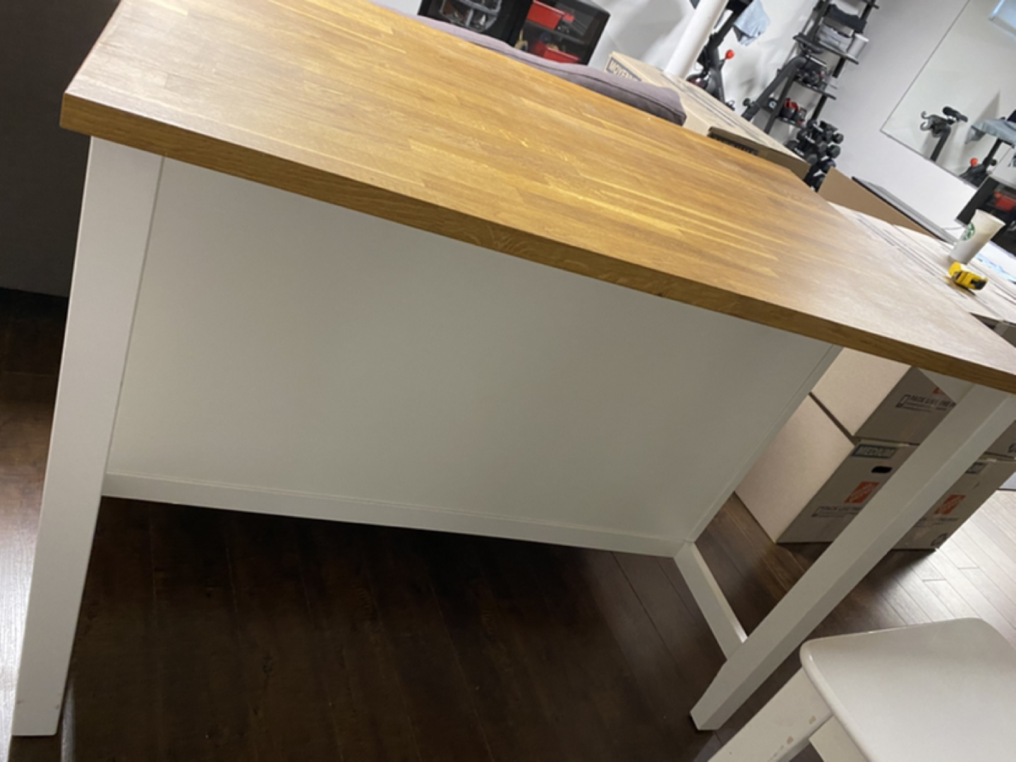 Kitchen Island with 2 Stools - photo 5