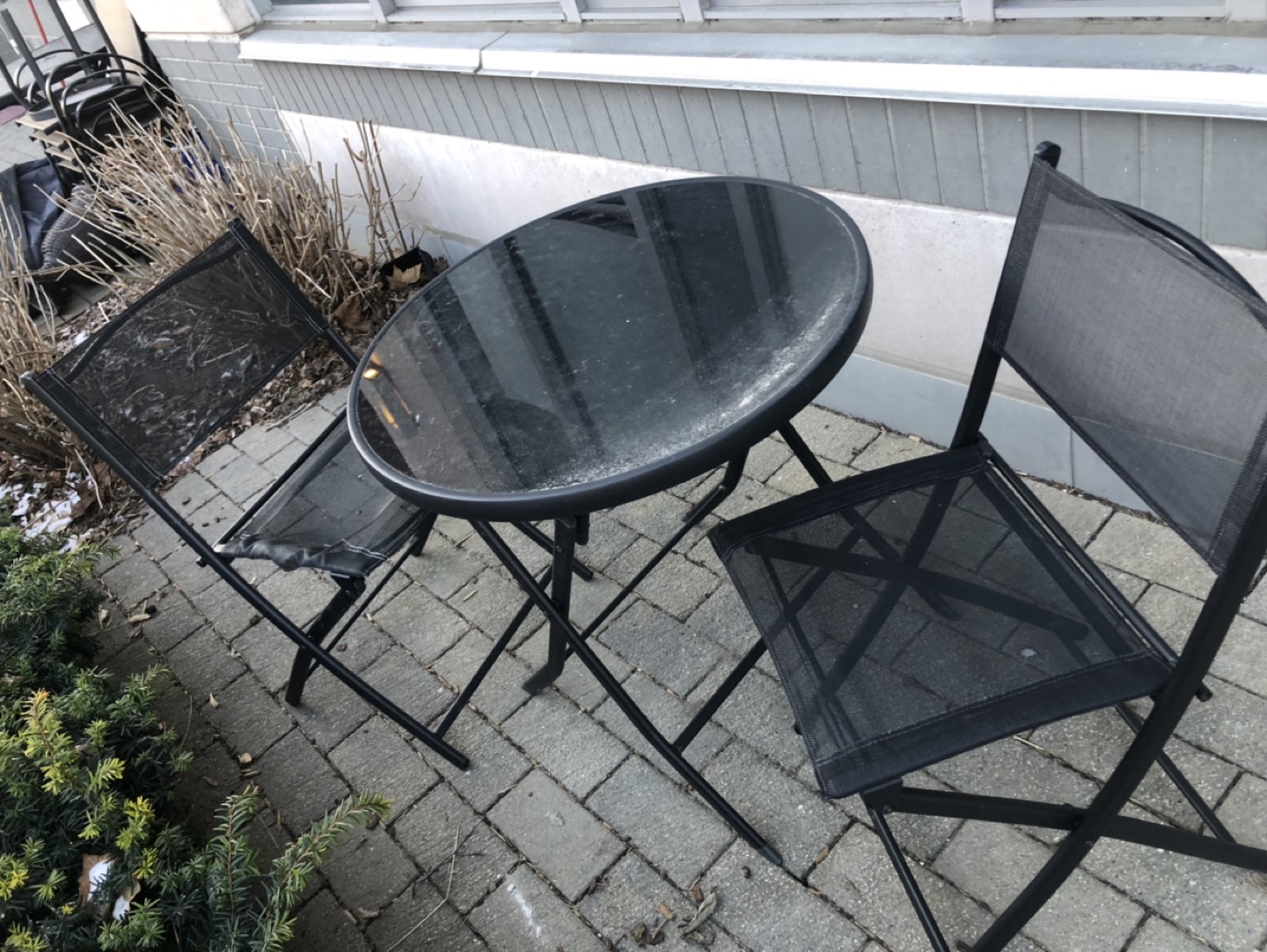 Small patio set - see description