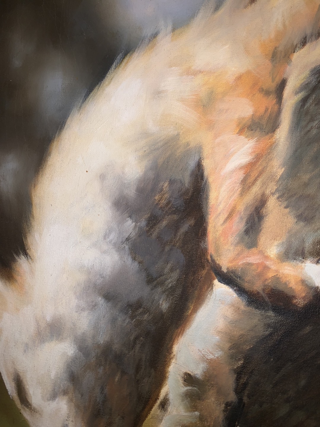 Hunting Dog Oil Painting Art image indicator(5)